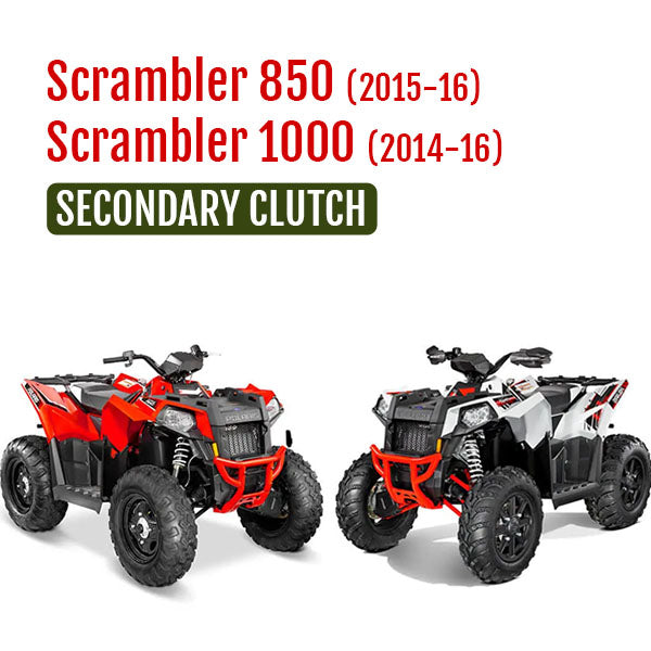 Scrambler 850 (2015-16) 1000XP (2014-16) Secondary Clutch HL