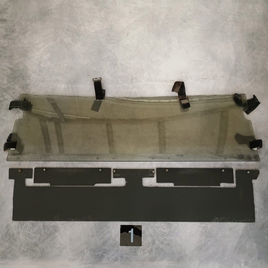 [Used] EMP Extreme Metal Products Cab Back Rear Polycarbonate Windshield fits Polaris RZR 1000, and more