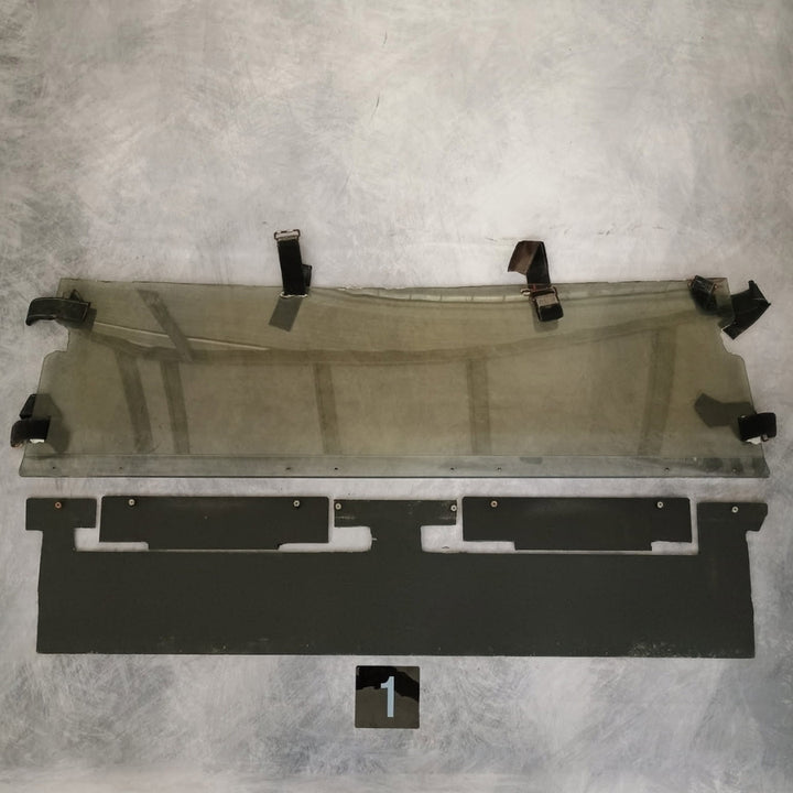 [Used] EMP Extreme Metal Products Cab Back Rear Polycarbonate Windshield fits Polaris RZR 1000, and more