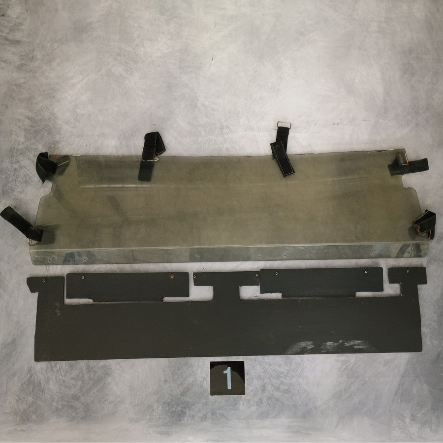 [Used] EMP Extreme Metal Products Cab Back Rear Polycarbonate Windshield fits Polaris RZR 1000, and more