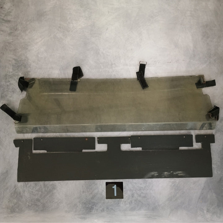 [Used] EMP Extreme Metal Products Cab Back Rear Polycarbonate Windshield fits Polaris RZR 1000, and more