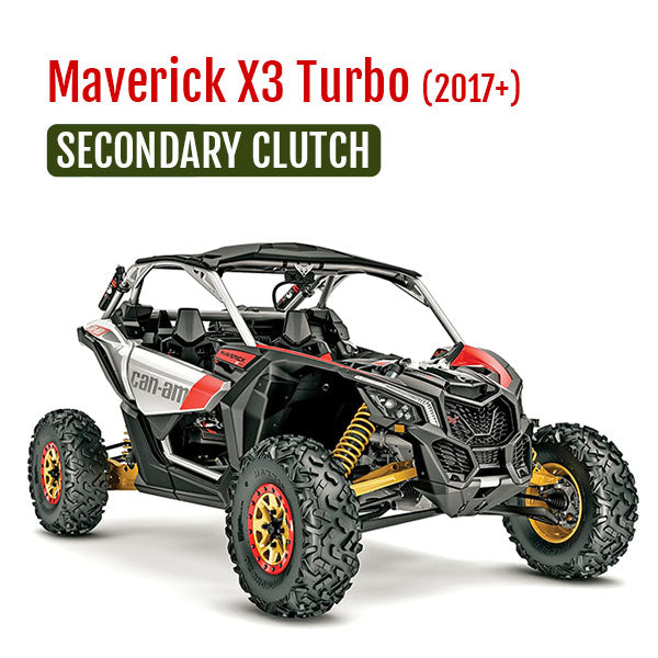 Can-Am Maverick X3 Turbo  (2017+) Secondary Clutch base Turbo R and RR