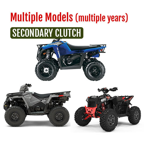 Sportsman, Magnum, Scrambler, Ranger and More Secondary Clutch 400 425 500 600 250 300