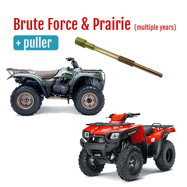 Brute Force 650 SRA, Prairie 650/700 + HD Puller