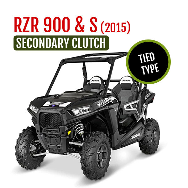 RZR 900 & S (2015) Secondary Clutch Tied Type Upgrade