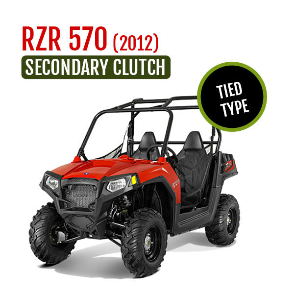 ハーレントあぐり RZR 570, Ranger 570, and Ace 570 & 325- Secondary Clutch Tied Type