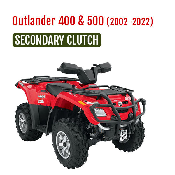 Can-Am Outlander 400 & 450 (2002-2022) Secondary Clutch MAX DPS 330 Bombardier
