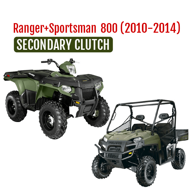 polaris ranger 800 sportsman 800 secondary clutch